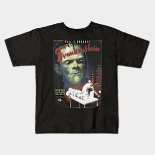 Frankenstein (1931) German Movie Poster Kids T-Shirt